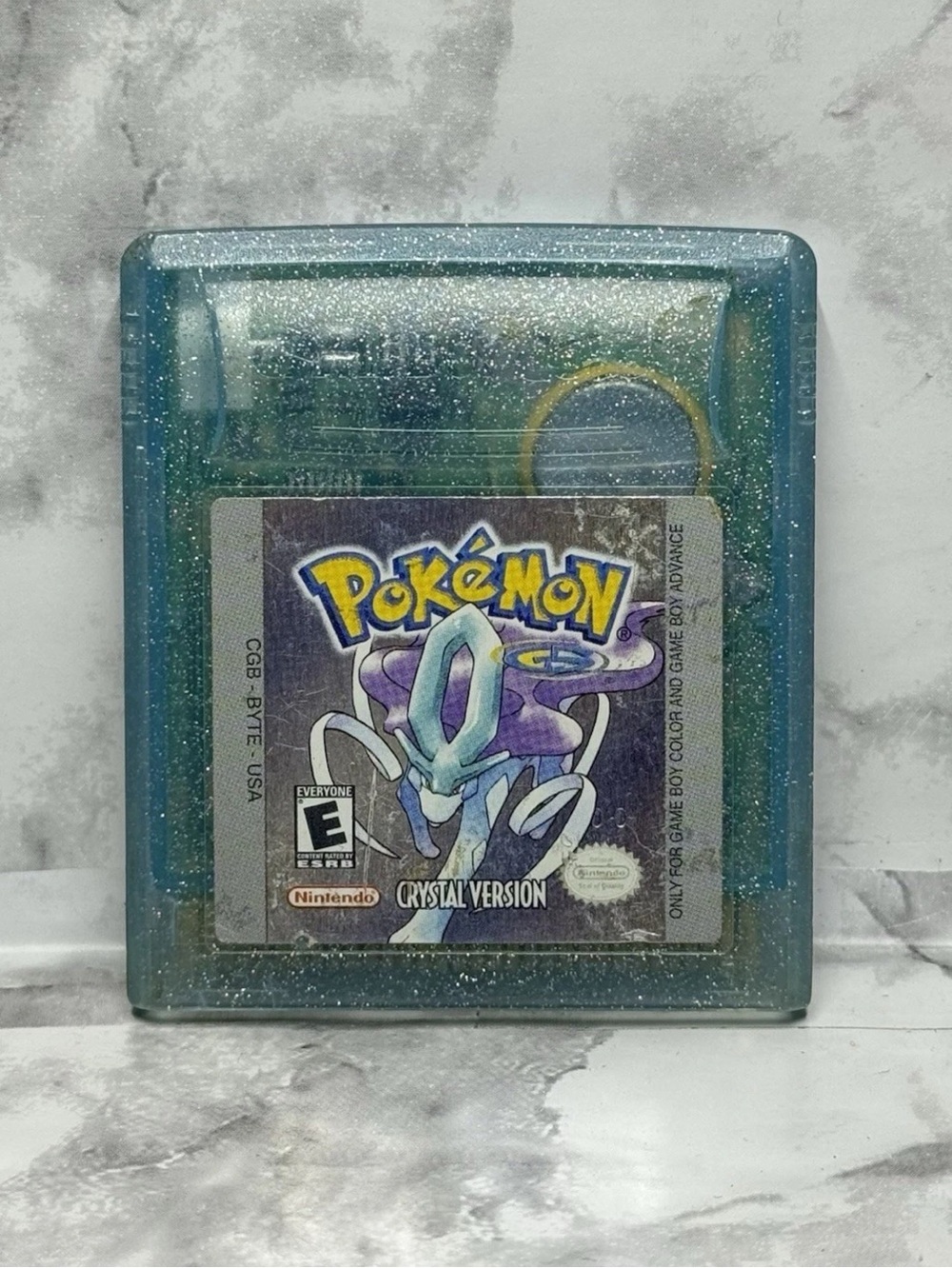 Pokemon: Crystal Version for Nintendo GameBoy Color - Authentic w/ New Battery!
